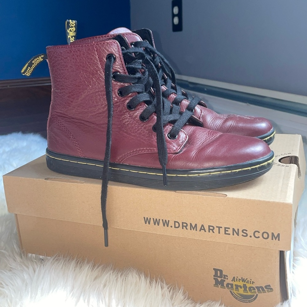 Leather high top docs